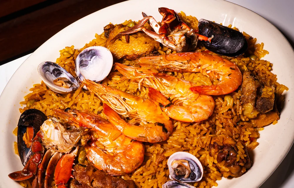 Paella de la casa